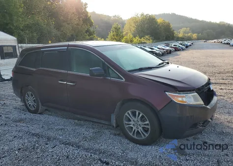 2012 Honda Odyssey Exl z USA, uszkodzony, nr VIN 5FNRL5H63CB083241
